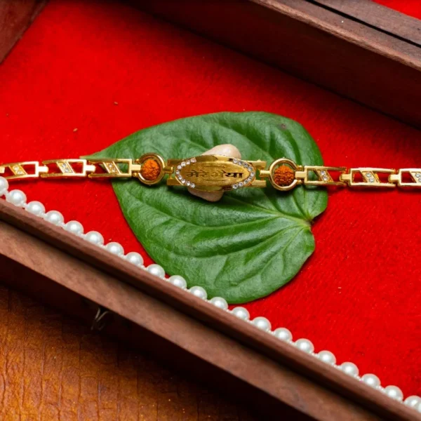 Rudrakash Mera Bhaiya Bracelet - Image 2