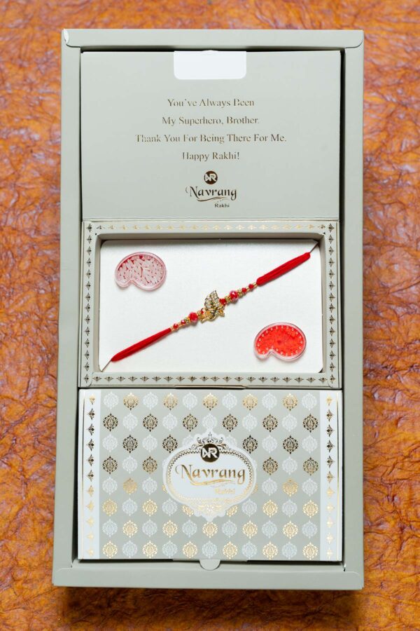 Eternal Elegance AD Stone Rakhi